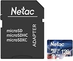 Netac 64GB Micro SD Card MicroSDXC UHS-I Flash Memory Card Up to 100MB/s - A1, U3, Class10, V30, 667X, eXFAT, High-Speed TF Card