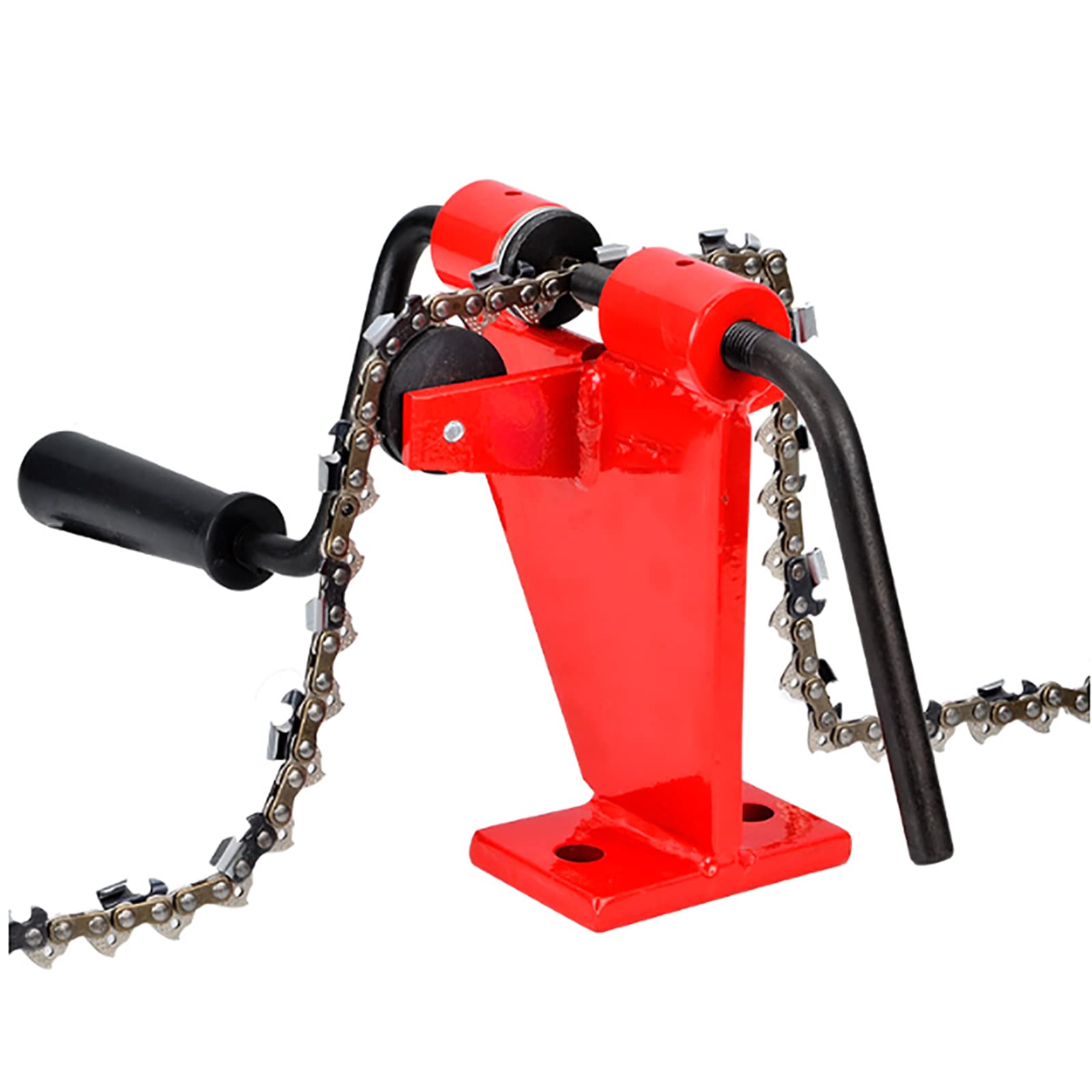NGARY Banco Remache Spinner, Chain Spinner Saw Link Rivet Joiner, Trabaje De Manera Más Eficiente Y Ahorre Tiempo, para Motosierra/Cadena De Motosierra Eléctrica
