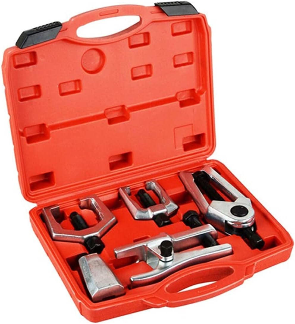 Internal guy removal tool 5pcs Front End Service Tool Kit Arm/Tie Rod End Puller Ball Joint Separator Tie Rod Remover Car Repair Tool Tie rod removal tool