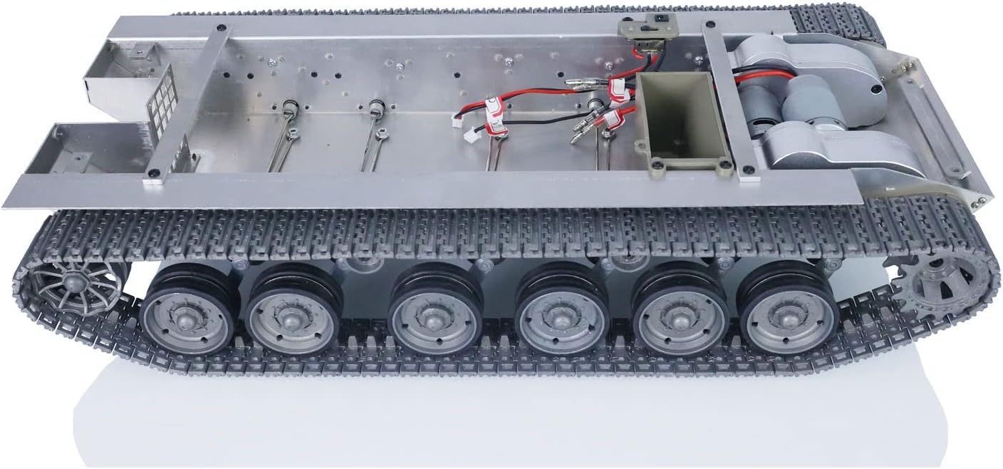 Metal Chassis Tracks Wheels for 1/16 Heng Long RC Battle Tanks IDF Merkava MK IV