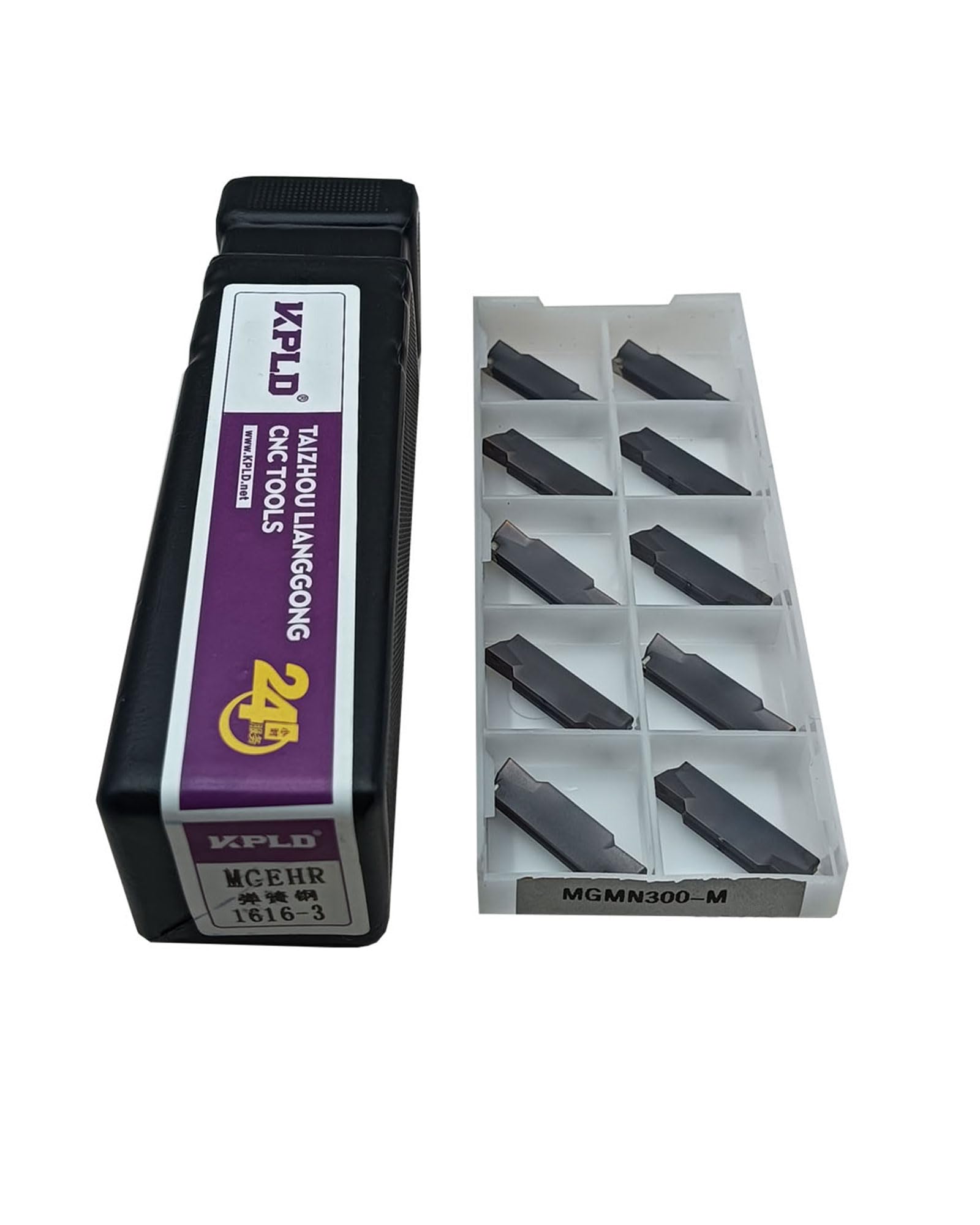 MGEHR1616-3 Porte-outil de découpe de haute qualité avec 10 plaques de coupe réversibles MGMN300 pour acier (MGEHR1616-3+ MGMN300)