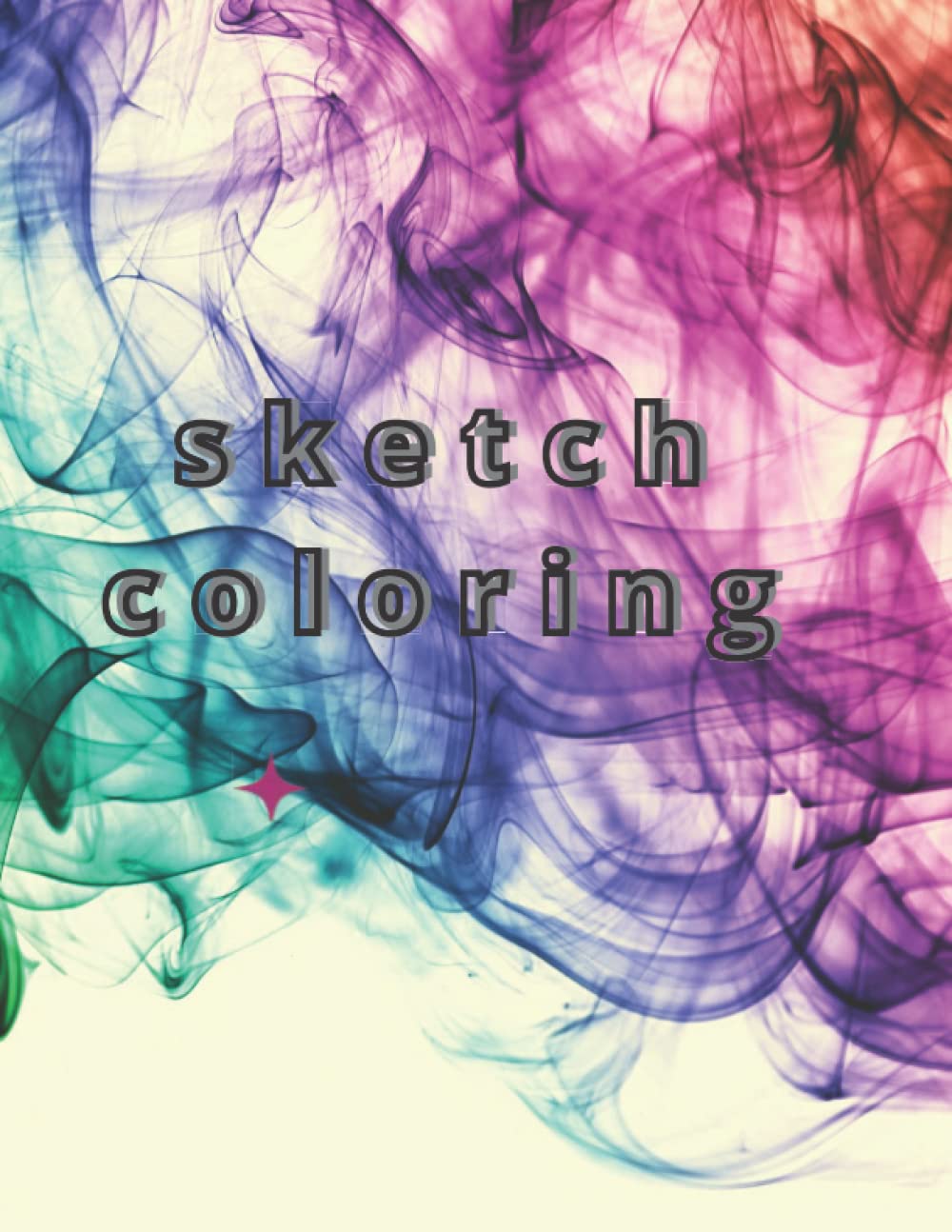 sketch coloring: coloring book for kids sketchbook journal, girls pages white paper sketch doodle