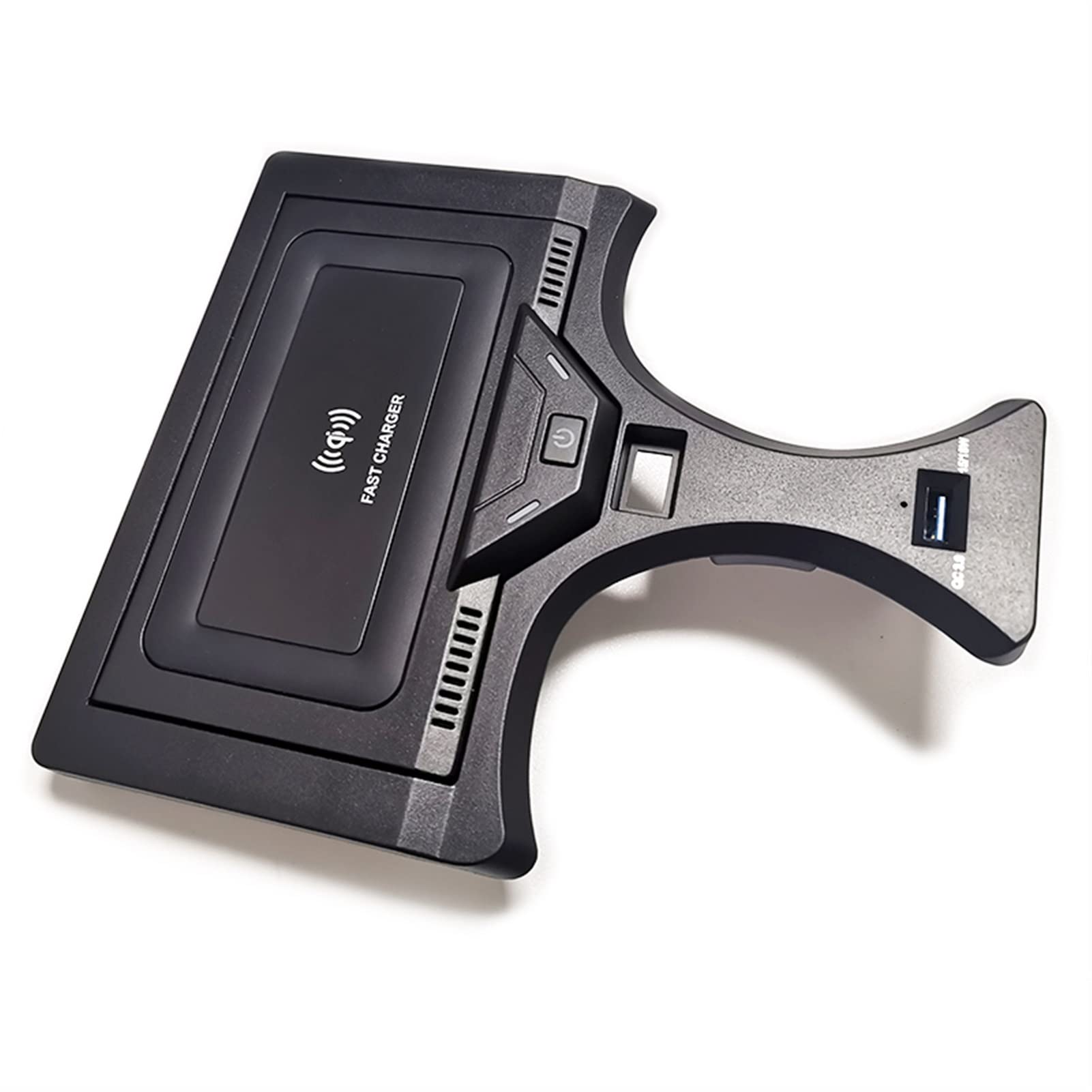 Bezprzewodowa ładowarka samochodowa 15w szybka ładowarka do telefonu QI płyta ładująca Pad uchwyt na telefon, dla BMW, seria 3 4 G20 G21 G22 G28 2019-2021 Samochodowa płyta ładująca