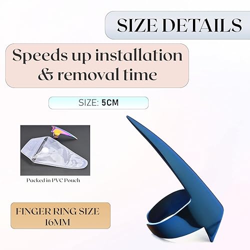 Miniatura 5 de Anillos profesionales para separar y seccionar el cabello, herramientas de acero inoxidable para trenzar el cabello para pelucas de rastas