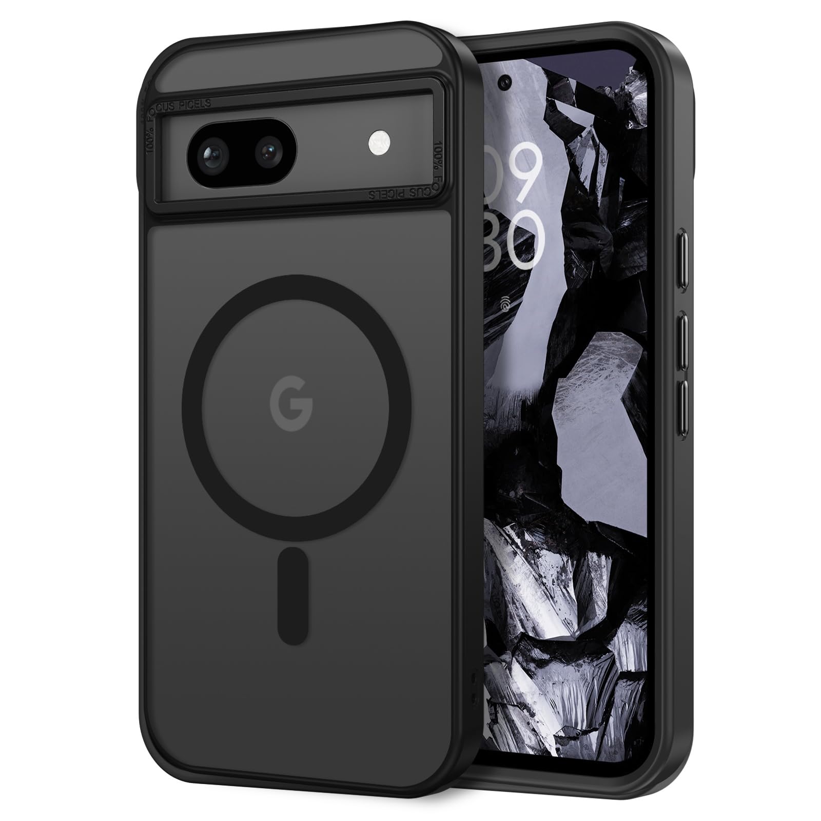 Google Pixel 8a ブラック　MagSafeケース付属 MagSafe ケース Google Pixel 8a MagSafe対応 Android おしゃれ