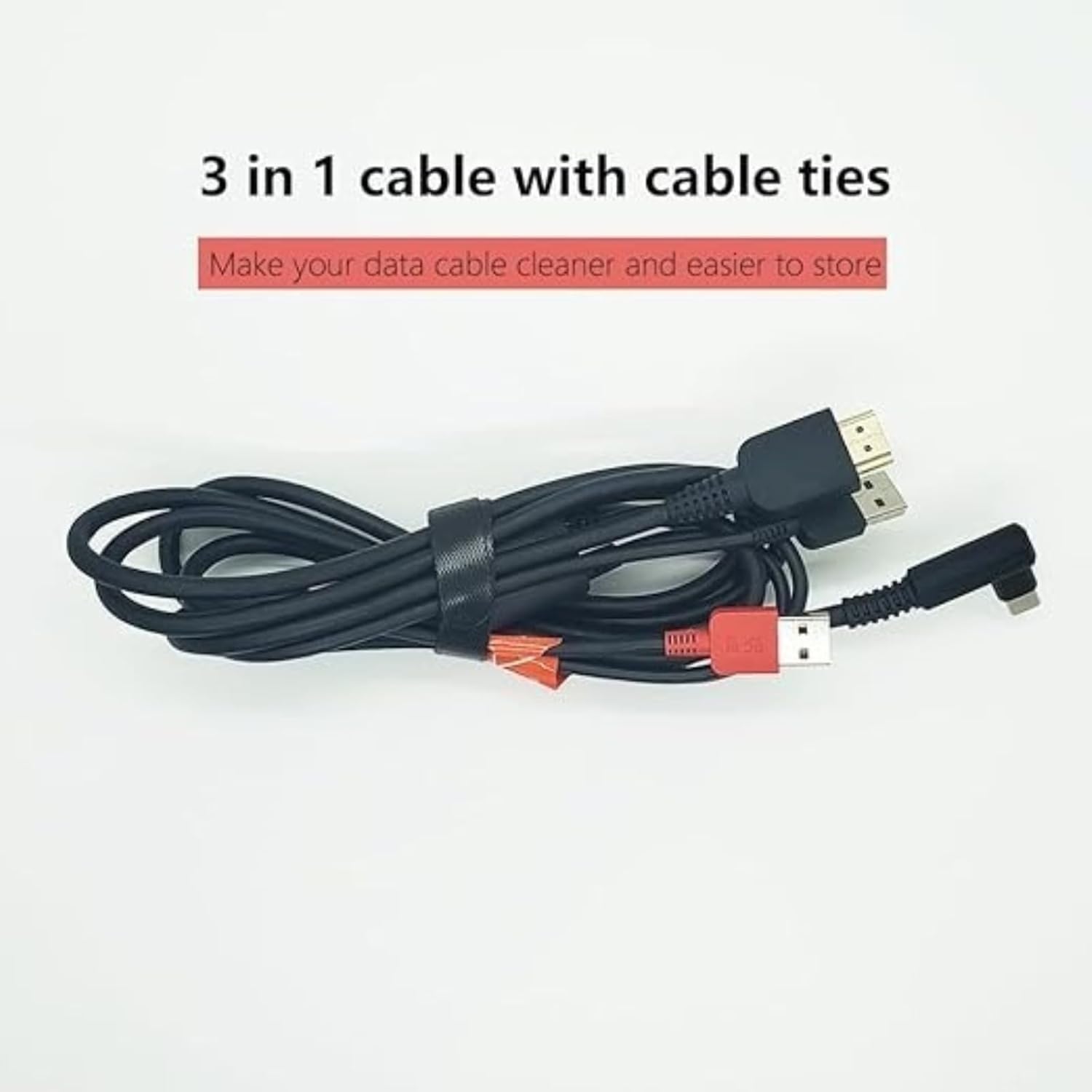 CB05A 3-in-1 Cable, Compatible Kamvas 12/13/16 (2021)