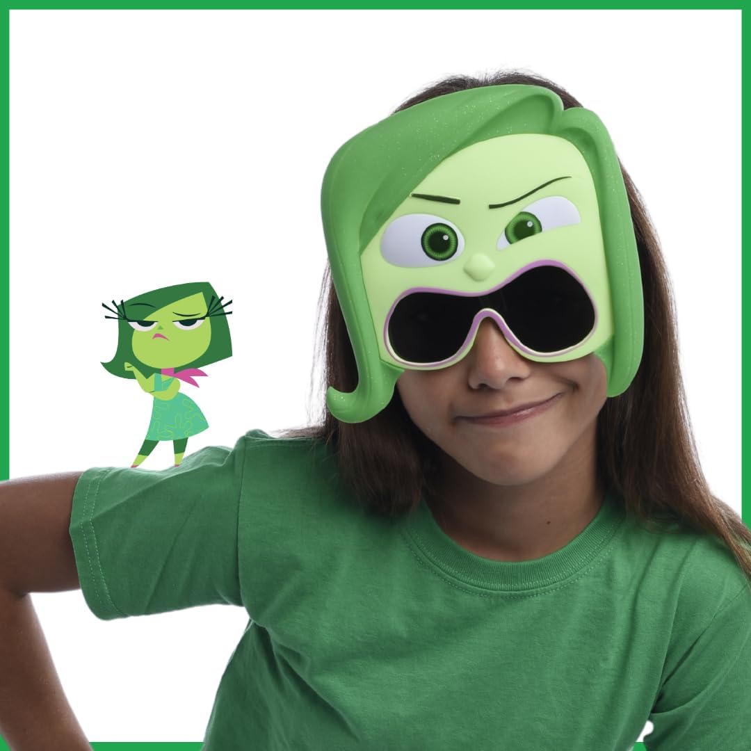 Sun-Staches Inside Out Official Disgust Sunglasses | Disney Pixar Costume Accessory | UV400 | One Size Fits Most - Image 5