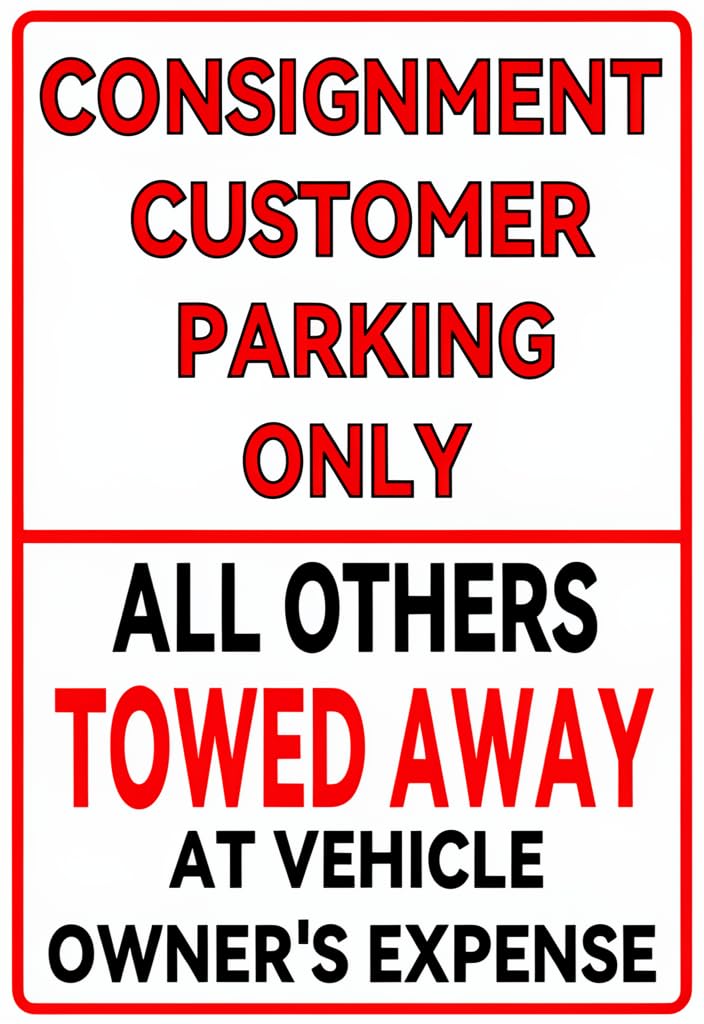 peiyeety Private Driveway Tin Sign 12x8 Inch, Keep Clear No Trespassing No Turn Around Metal Warning Sign, Red and White Outdoor Yard Garage Gate Fence Wall Decor Gift
