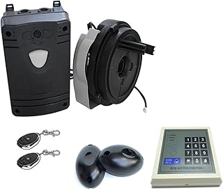 Swing Door Opener/Closer Automatic Garage Roller Door Opener Motor Operator Roller Rolling up gate Opener Motor Open Driver 350N Lift Force Home Security l (Color : Kit 1) (Kit 7)