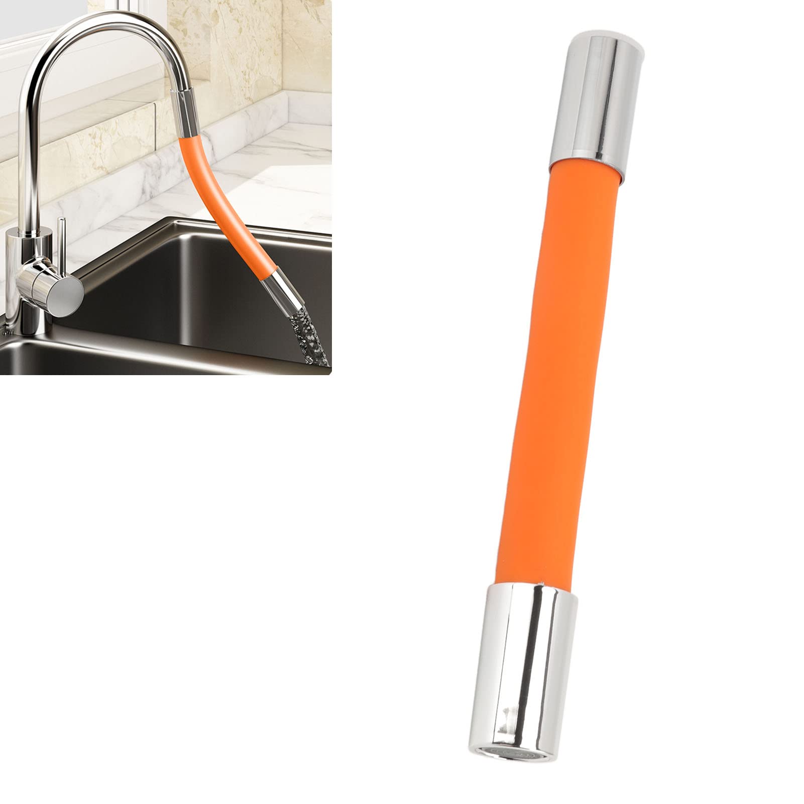 Faucet Extender Hose 360 Swivel Kitchen Tap Extension Universal Sink Aerator with Nozzle Flexible Tube for Kitchen Sink Bathroom Washing - Image 4