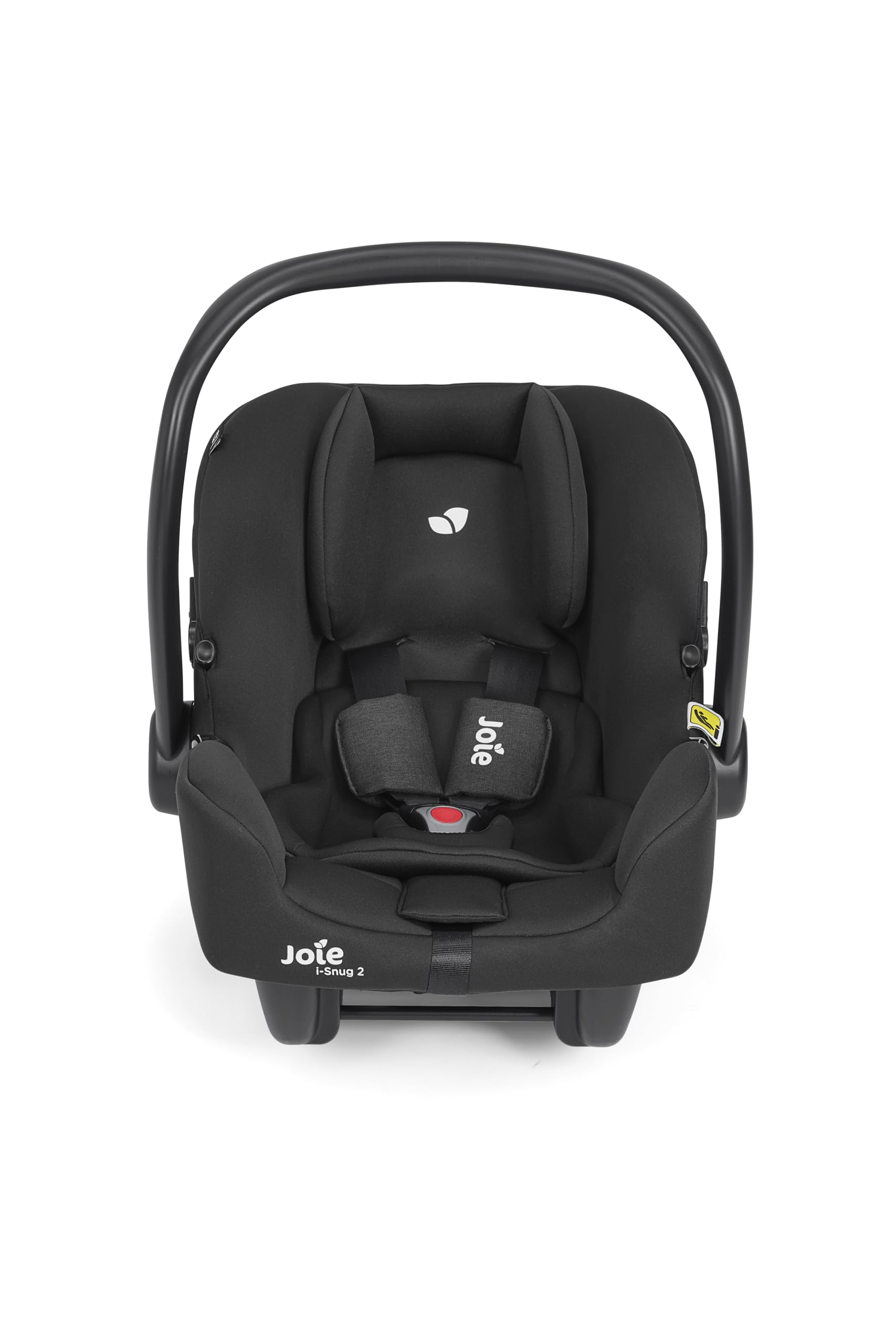 JOIE – I-SNUG 2 – Coque bébé i–Size – Naissance à 75 cm (0–12 mois) – Compatible Isofix (base vendiue séparement) ou ceinture – Légère 3,35 kg – conforme ECE R129, capote UPF50+ – Coloris Raven