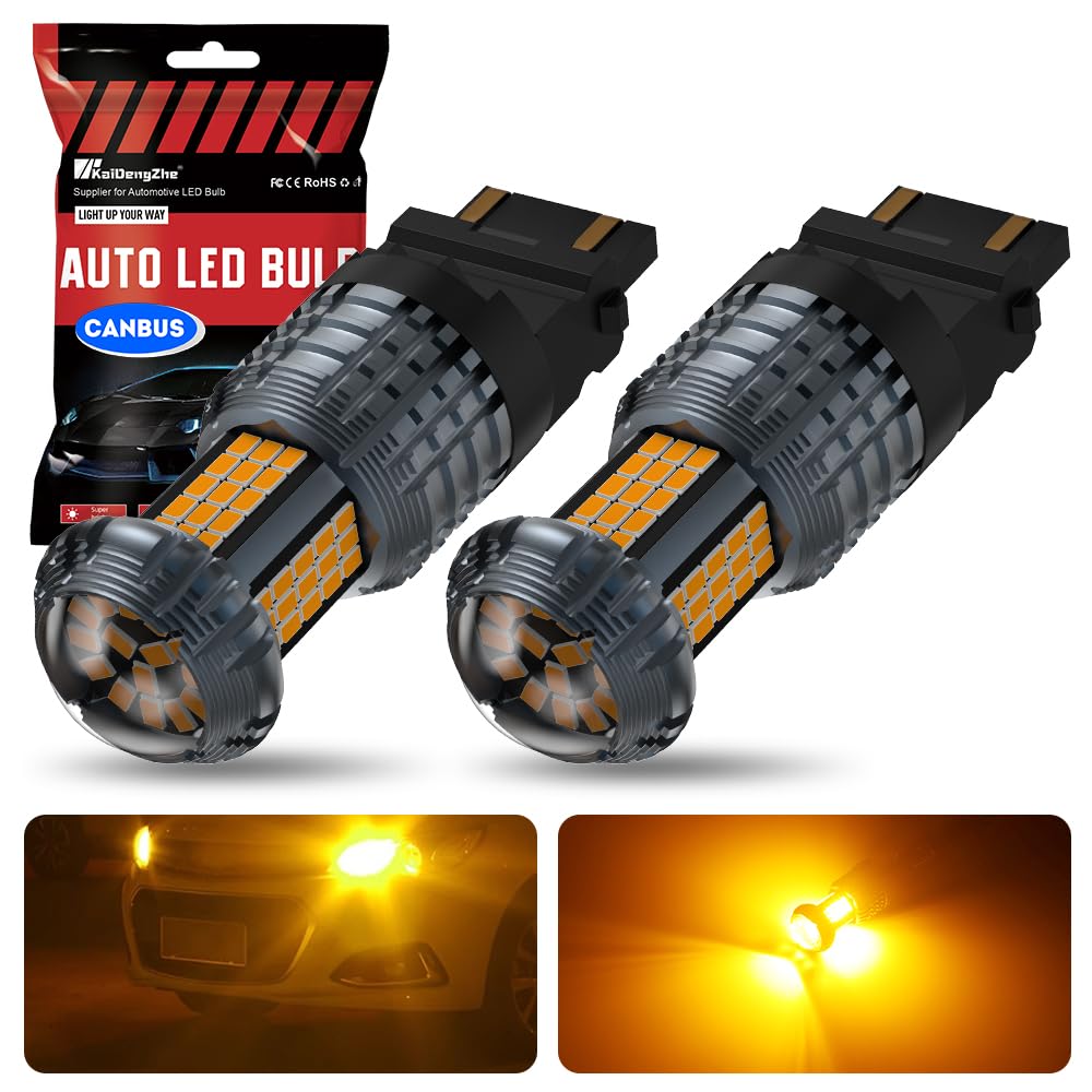 3157 LED Bulbs KaiDengZhe Newest Upgrade Amber T25 LED Built In 3157-led-bulbs-kaidengzhe-newest-upgrade-amber-t25-led-built-in