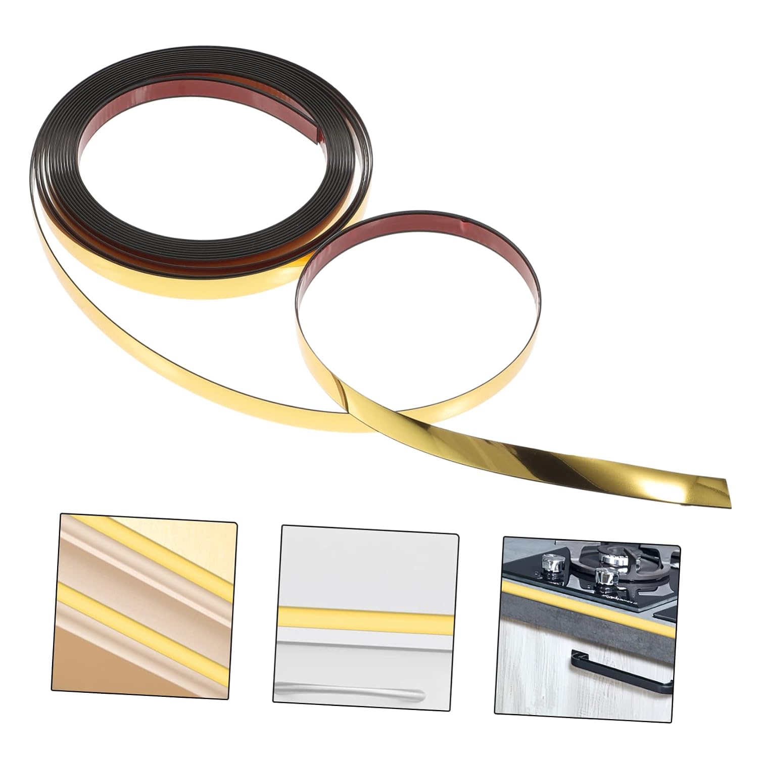 PVC Self Adhesive Caulk Tape Strip for Wall Seam Sealing