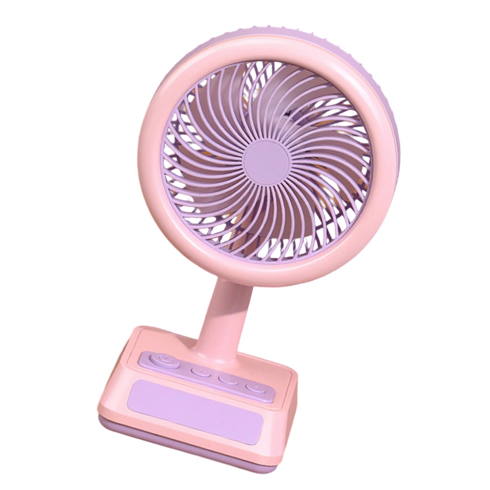 NMFLAB Powerful USB Rechargeable Portable Air Cooling Desktop Fan Low Noise for Bedroom Dorm Camping Kitchen Desk Fan