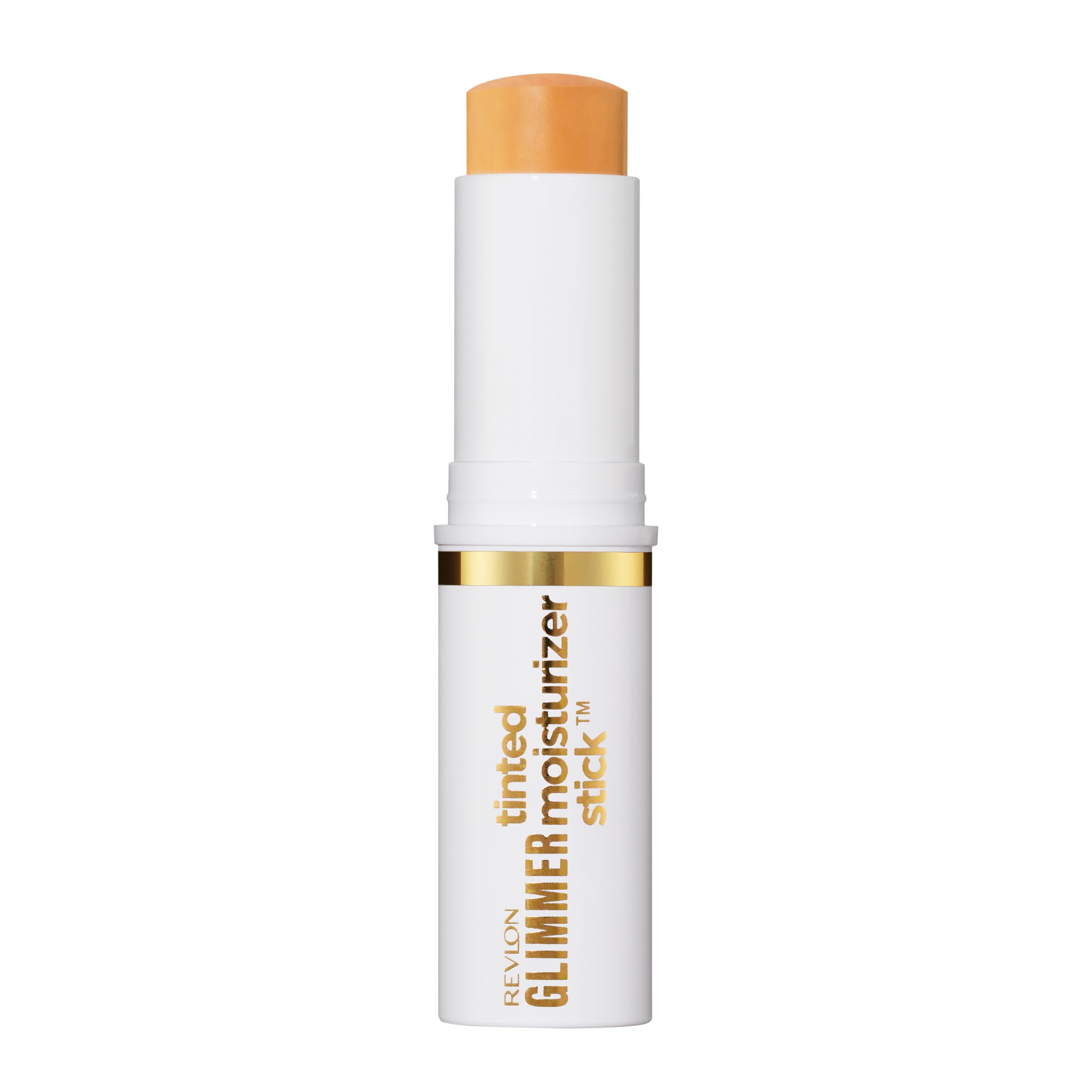Revlon Glimmer Tinted Moisturizer Stick for Face Lightweight Foundation Hydrating Skincare-Infused Makeup 120 0 31 oz