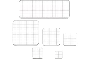 Assortment of Acrylic Clear Stamp Blocks