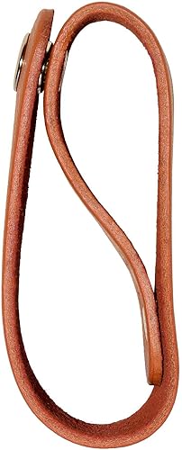 Miniatura 9 de Funda de látigo de cuero auténtico, color tostado, hecho a mano, soporte para látigos y cultivos de equitación (TAN)