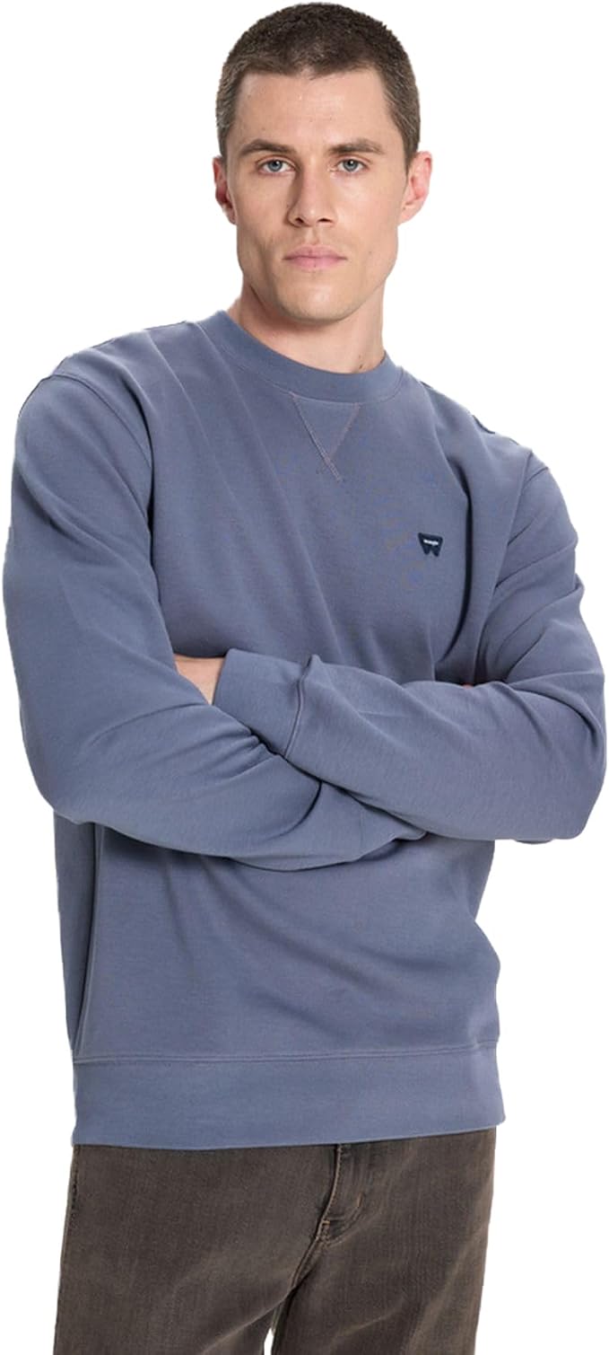 Wrangler Regular Fit Small Logo Sweatshirt Erkek Sweatshirt