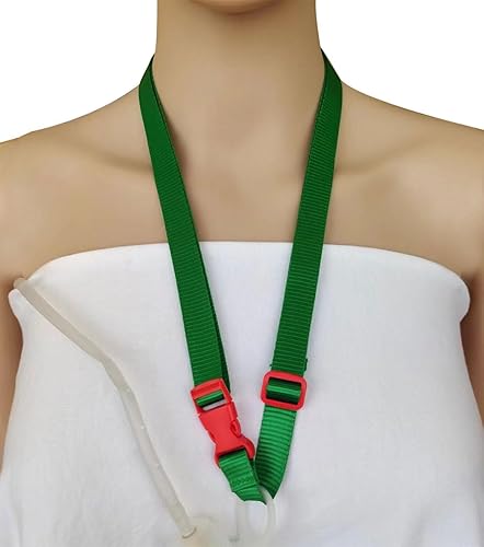 3 cordones de ducha para mastectomía, soporte de drenaje ajustable, cuerdas para el cuello posoperatorio, proveedor de cáncer de mama para