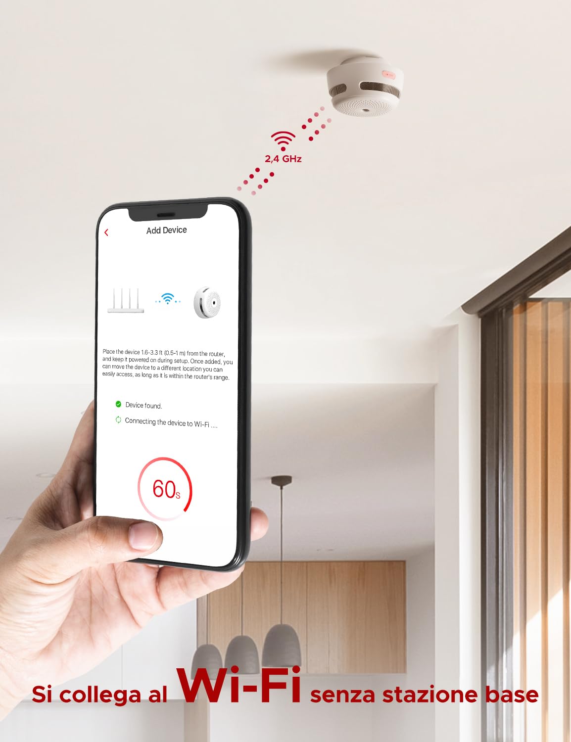 X-Sense Rilevatore di Fumo e Allarme con Wi-Fi Integrato, Gestibile Tramite l'App X-Sense, Sensore Fotoelettrico e Batteria Sostituibile, Conforme a EN 14604, XS01-WX, Confezione da 3
