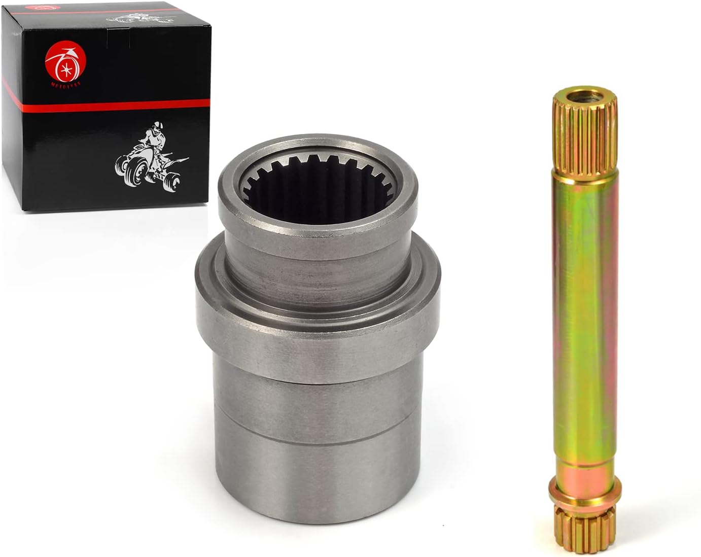 Propeller Drive Shaft & shaft Joint Coupler For Suzuki LTF250 Ozark 250 LTZ250 Quadsport Z250 2004-2014 27151-05G10 27591-05GA1