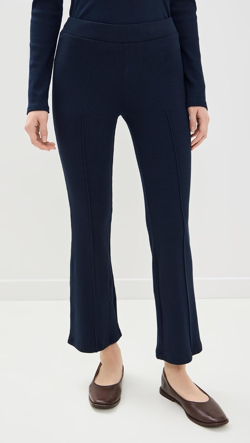 DONNI. Women's The Rib Kick Flare Pants - Image 2