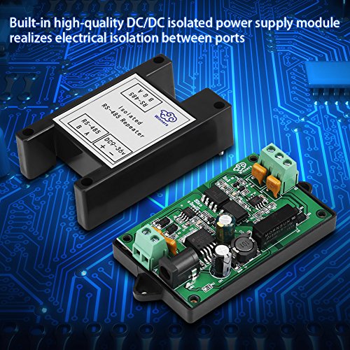 Rs-485 Repeater, Signal Repeater, Asixx 1Pc Industrial Grade Rs485 Signal Repeater Amplifier Isolated Distance Extender #TOP7