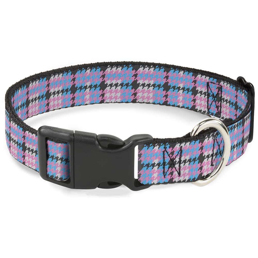Collar de pata de gallo Buckle-Down ideal para paseos urbanos y parques con perros pequeños