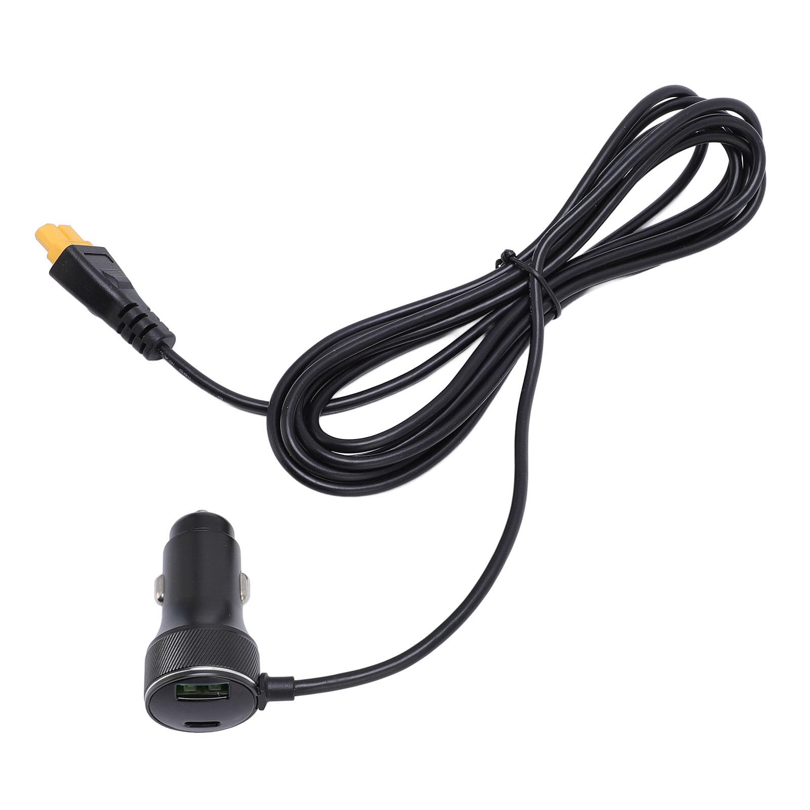 Hyuduo Câble Allume-Cigare vers XT60, Rallonge Robuste 18AWG pour Voiture et Générateur Solaire 12V 24V