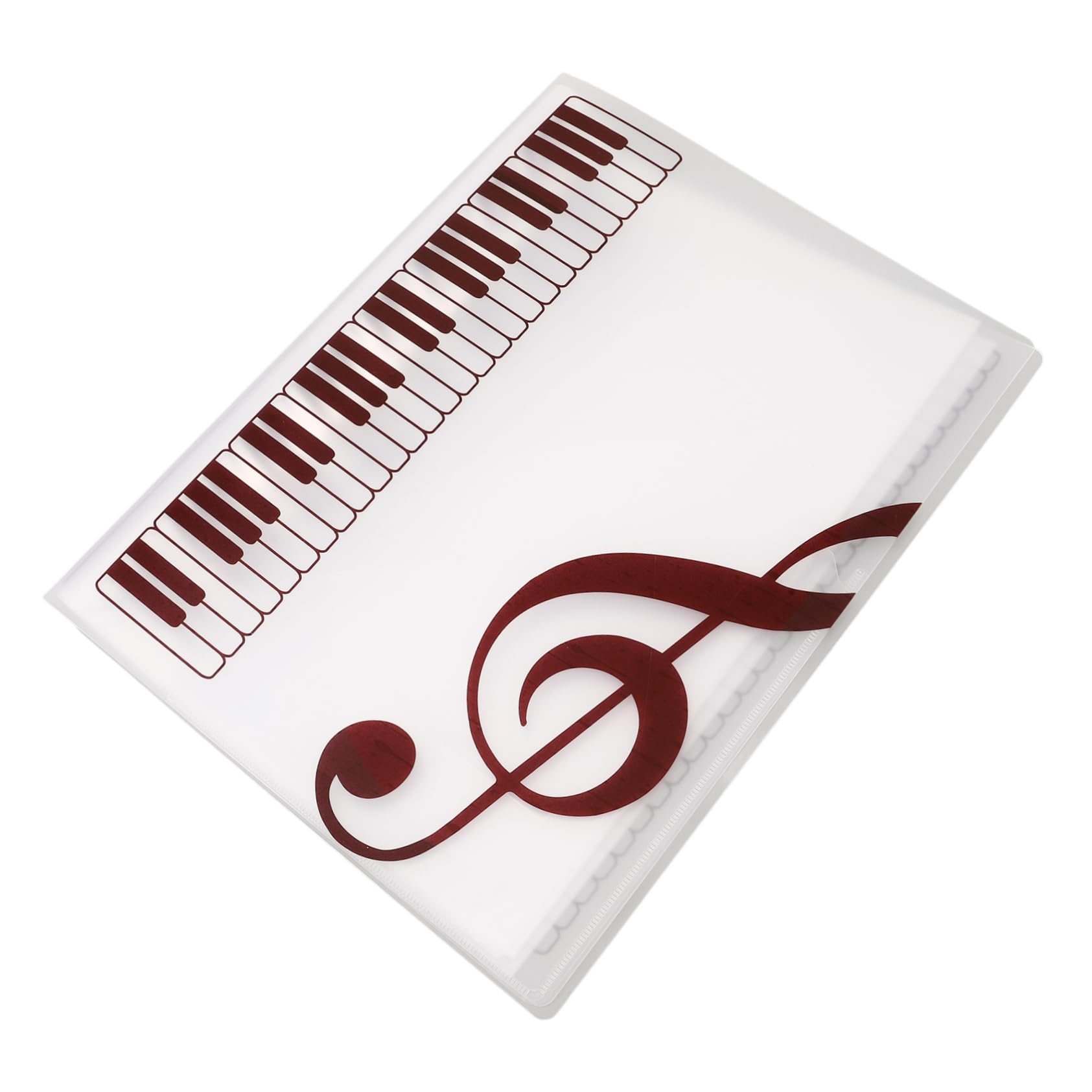 ERINGOGO Organize Your Files A4 Music Score Binder 40 Pages Pp Material for Home Office School and Travel