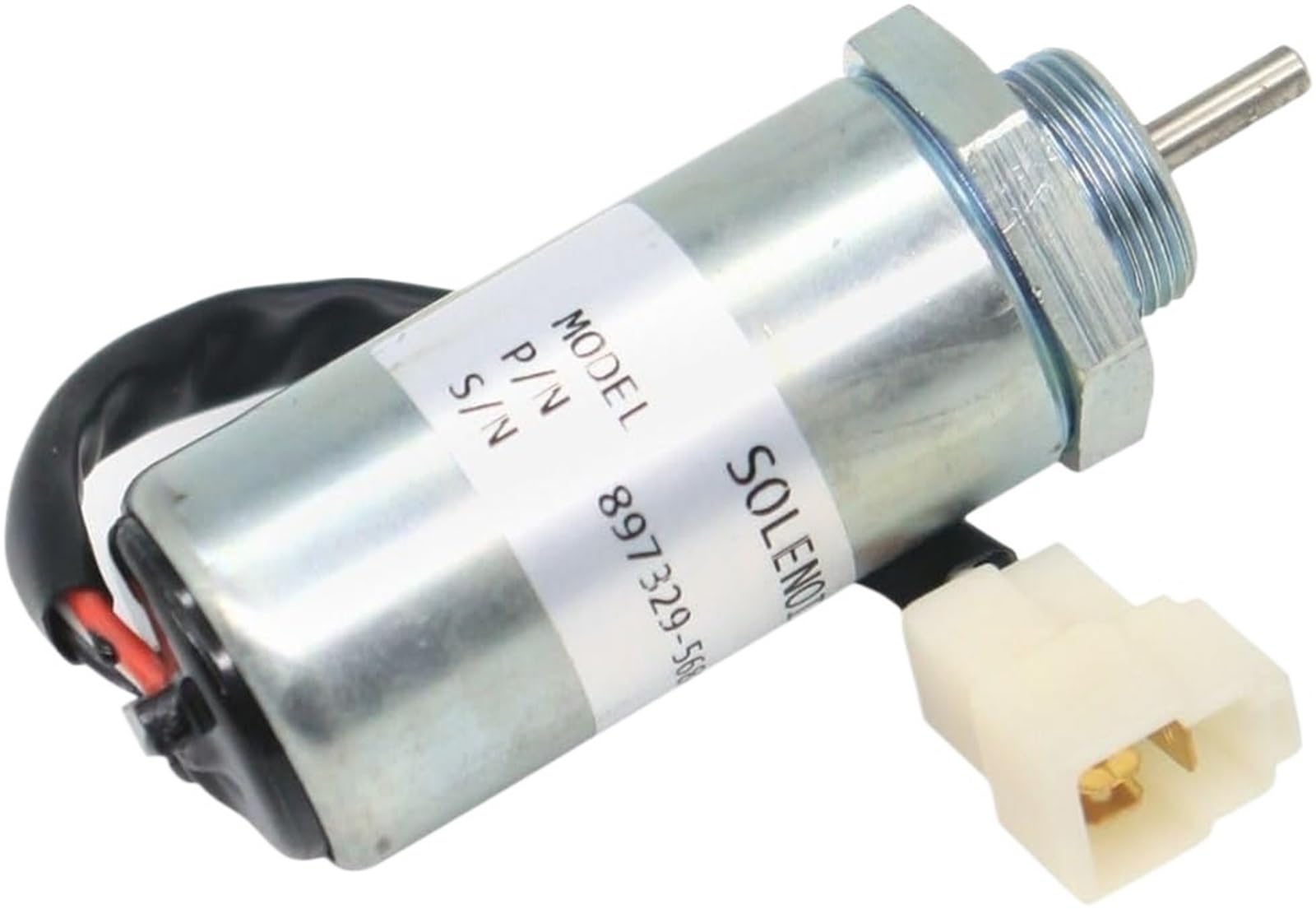 Zawór elektromagnetyczny zatrzymujący 12 V 897183-0140 897329-5680 MV1-70B do silnika 3LD1 3LD2 4LE1 3LB1 4LB1 4LB1