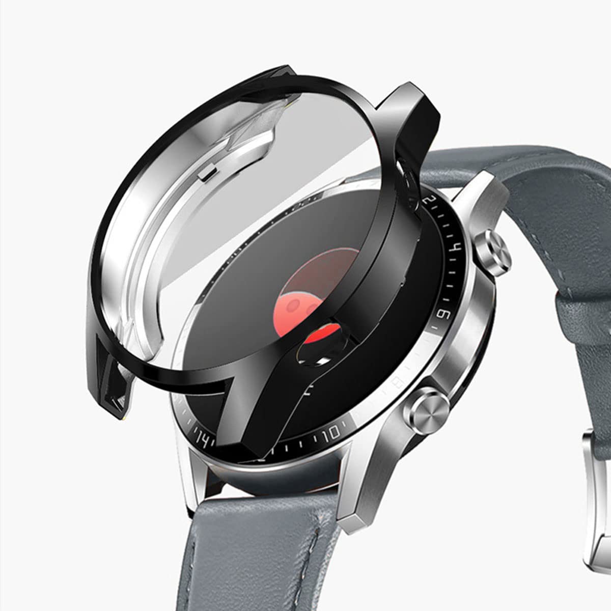 LIRAMARK Soft TPU Front Protection Case Cover for Huawei Watch GT 2 46mm Smart Watch (Black) (B09Q2DJCJT) Amazon Price History, Amazon Price Tracker