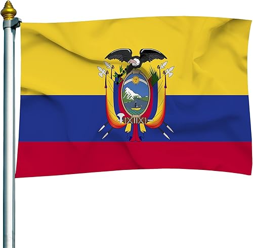 Miniatura 6 de DELAYNOMORE77 Bandera nacional de México, fibra de poliéster, bandera de 3 x 5 pies, colores brillantes y bandera antiultravioleta que se desvanece
