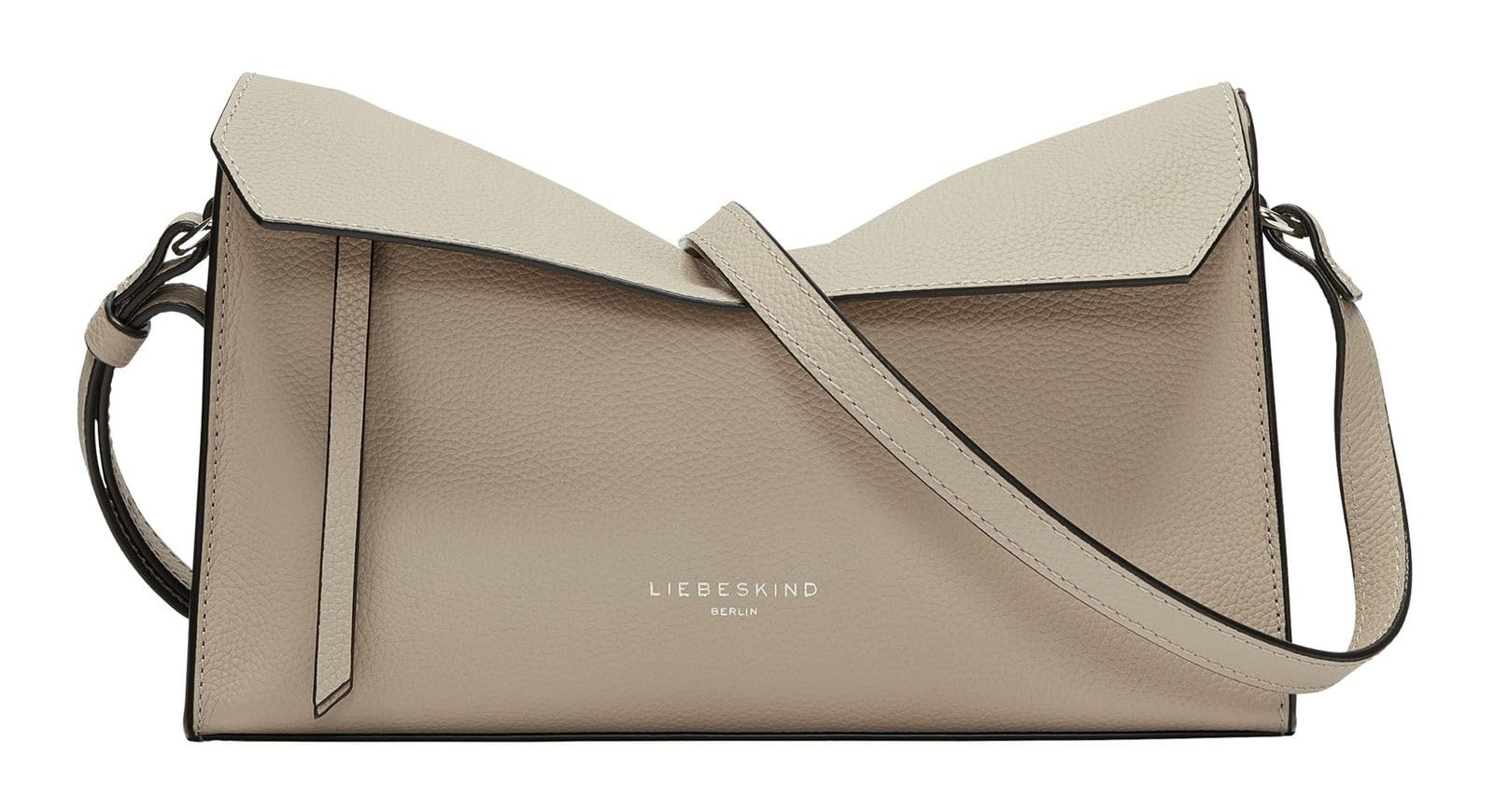 LIEBESKIND BERLIN cross body bag shoulder bag Lora Small Pebble Crossbody Stone taupe