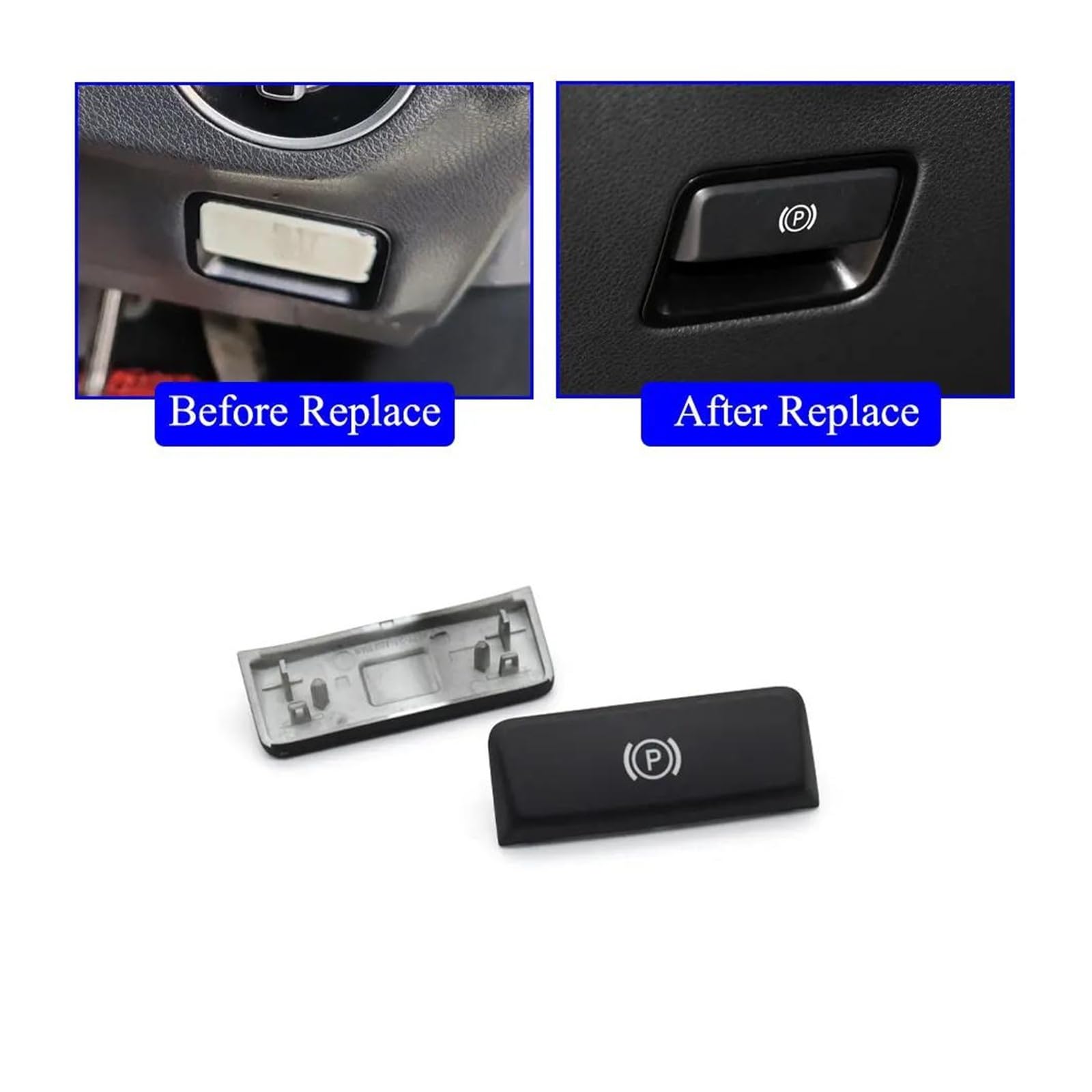 Elektrische Parkbremse Für ABS Klasse GLA CLA ML GL GLE W176 W246 W156 W117 W166 W222 Auto Handbremse P Taste Freigabehebel Schalterabdeckung