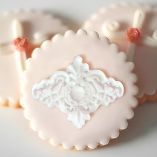 Miniatura 7 de Moldes de arte para arcilla de arcilla seca al aire yeso resina epoxi fondant pastel decoración camafeo florecer