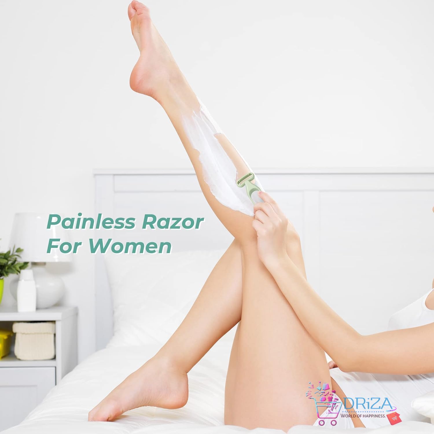 Shaving Razor For Women By DRIZA | Razor for Smooth Hair, Removal Knife, Travel Razors Painless Armpit Hair Knife (Pack of 1) 4