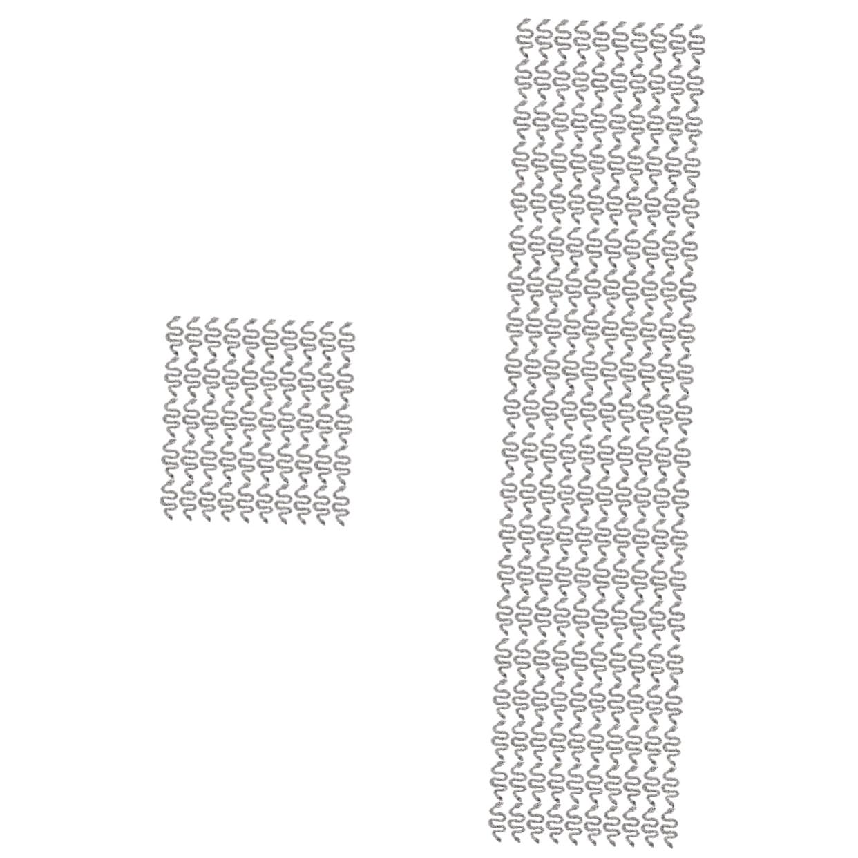 FOMIYES 5 Set Di Ciondoli Per Unghie A Forma Di Serpente Ciondoli Per Unghie Artigianali Per Donne Decorazione Per Unghie 50 Pezzi*5