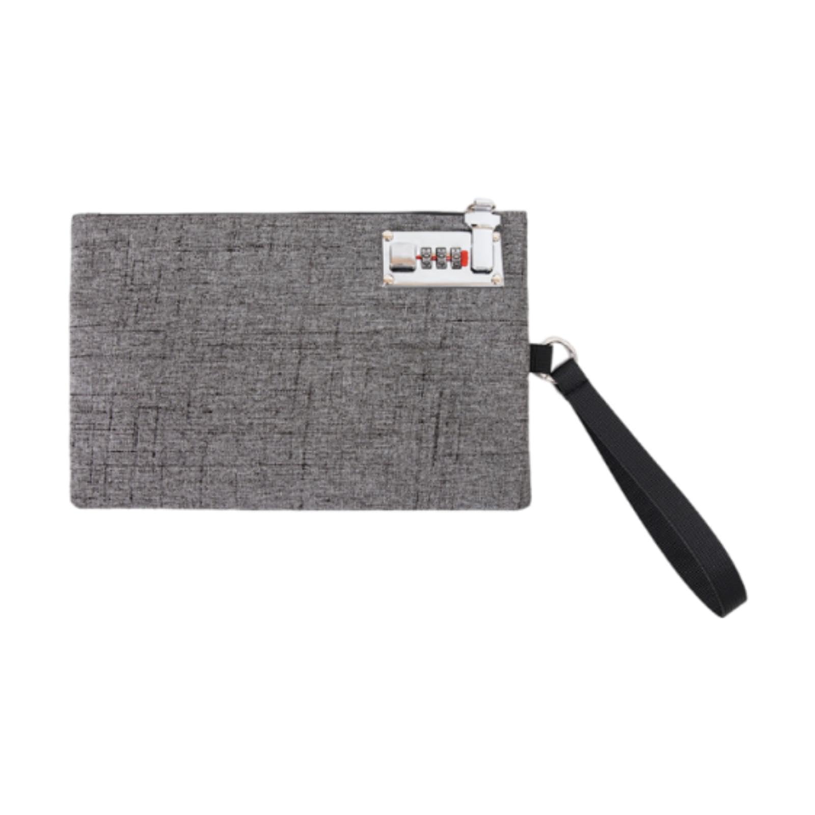 Ojiva® Locking Hand Bag Password Lock Document Bag for Ink Pad Embosser | This Multifunctional Pouch Is Designed To Securely Hold , Deposit Slip, Notary Supplies, And Other Small Valuables. It Can-image-19