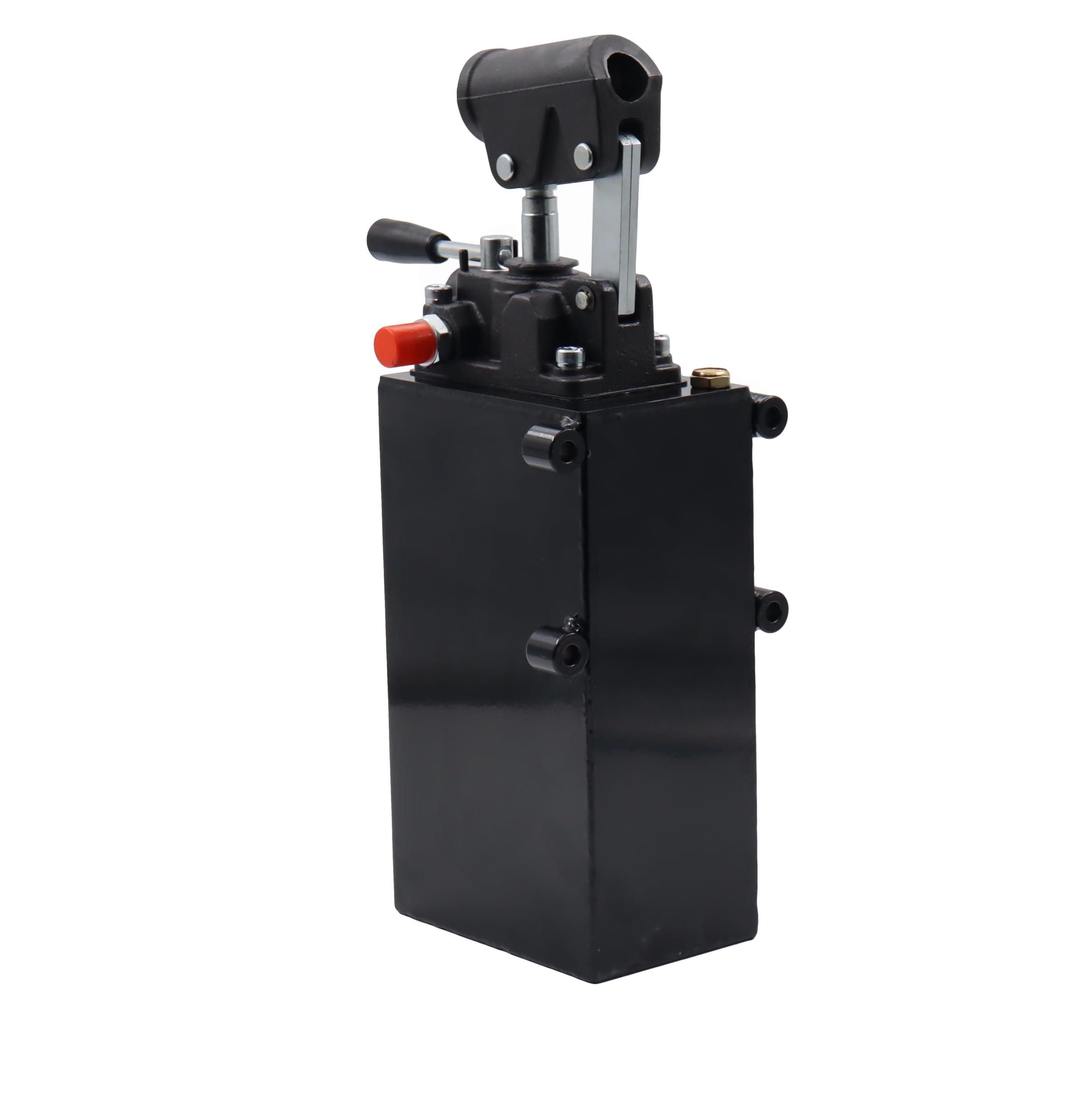 Pompe idrauliche a mano a doppia azione 12-25 - 45 cc, serbatoio olio 1-35 lt. (D.W. 45 ccm serbatoio 3 l)