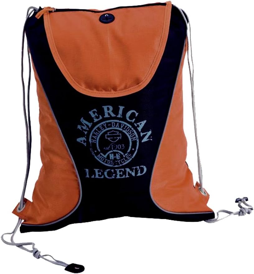 Harley-Davidson Black Sling Backpack 99667-BLK/BLK