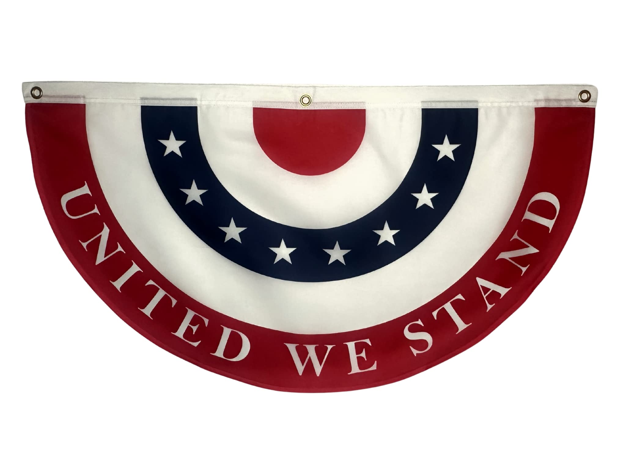 United We Stand アメリカ国旗 デザイン ラグ約133×180 United We Stand Bunting Flag – 18” x 36”, American Flag Decor