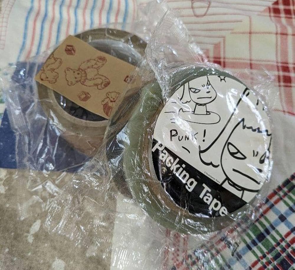 奈良美智　クラフトテープ Amazon.co.jp: クラフトテープ 奈良美智 パッキングテープ