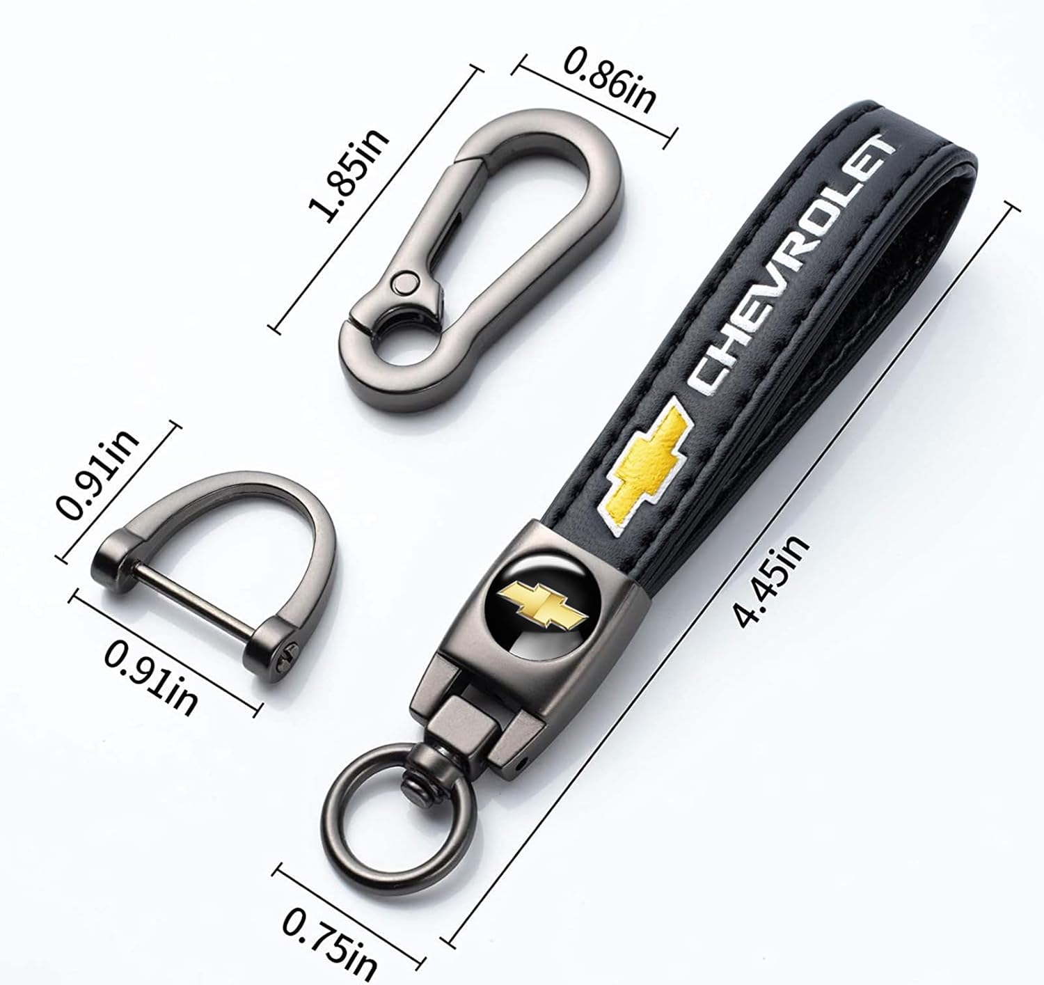 Car Keychain for Car Key ring Set for Man Car Interior Accessories image 5