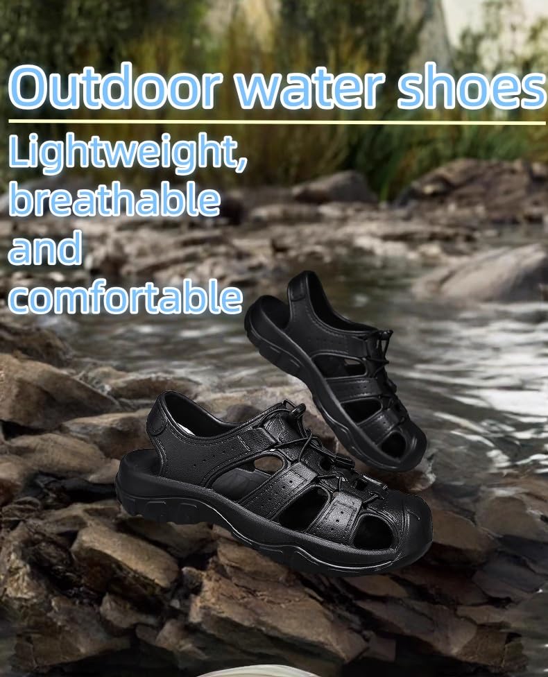 Summer Baotou sandals, casual breathable outdoor sports sandals, wear-resistant beach shoes, men's shoes4