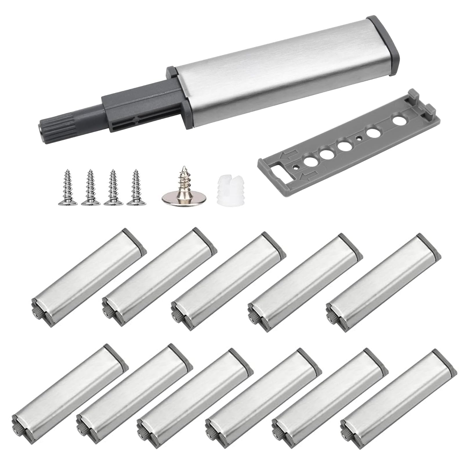 6 Pezzi Ammortizzatori Per Ante - Chiusura Magnetica Push Pull Per Mobili Cucina E Camera - Foto 5