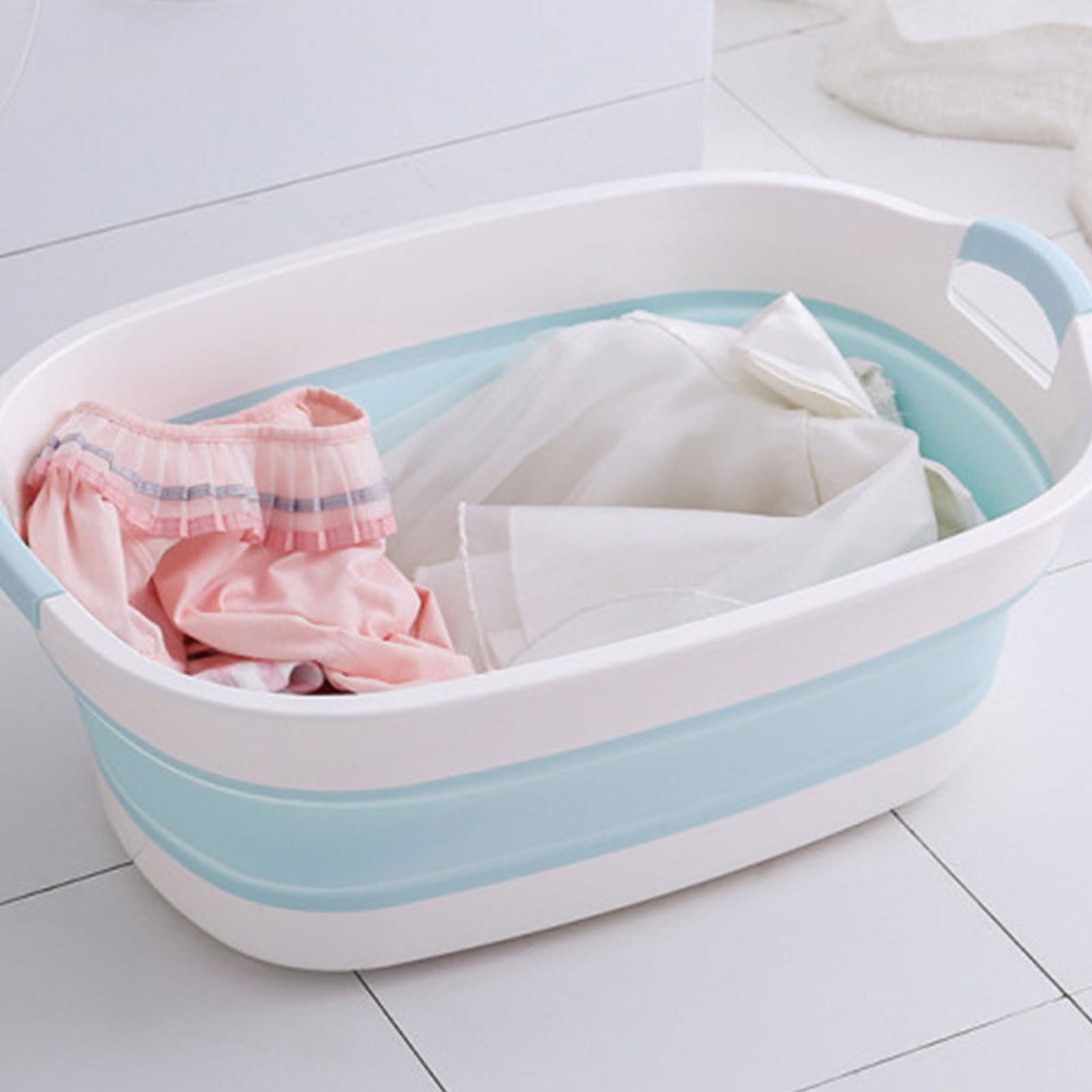 Vaschetta Bagnetto Neonato Portatile, Pieghevole | Vasca Ripiegabile per Lavaggio e Toelettatura Cani Cuccioli, Gatti, , , Bambini, Lavaggio Animali, Viaggio