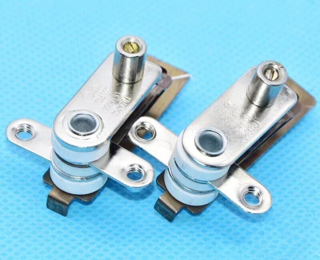 2-Pack YCD3005 Electric Pressure Cooker Thermostats - 20A 250V Temperature & Pressure Switch Contacts