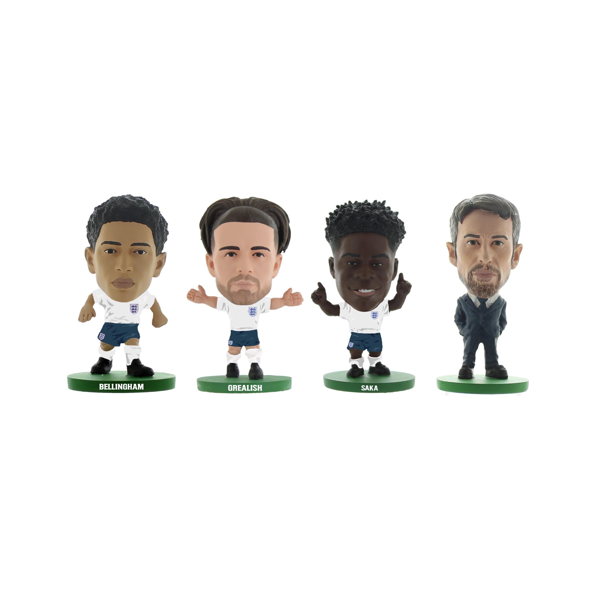 England - Bellingham, Grealish, Saka & Southgate Combo Pack (4-Piece)