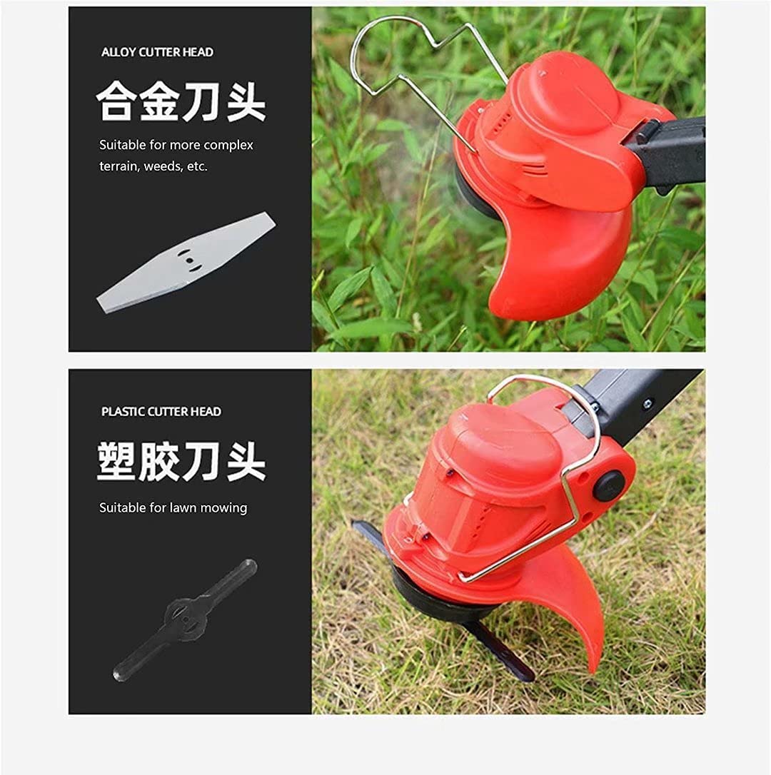 Tosaerba a Batteria da 24 V - Strumento Elettrico da Giardinaggio per diserbo